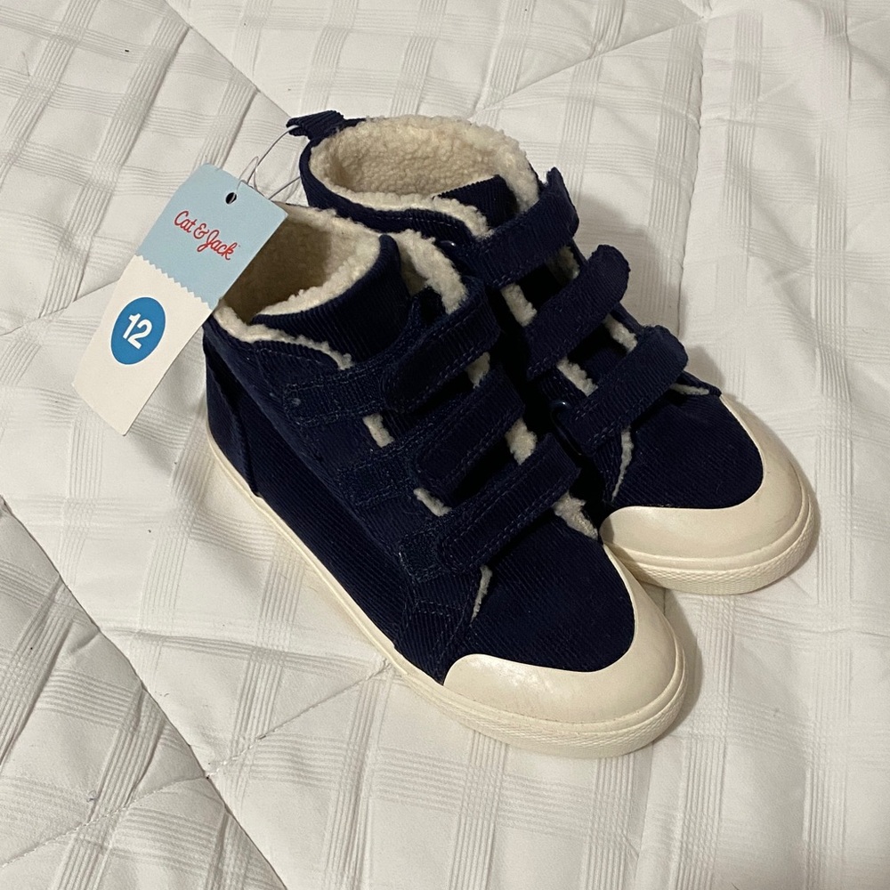 Cat & Jack Dark Blue Kids Sneakers